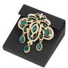 Sunspicems Morocco Crystal Brooches For Women Gold Color Caftan Brooch Pins Flower Algeria Bride Wedding Jewelry Dubai - Image 10