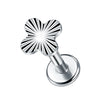 1Pc Titanium Cz Crystal Ear Cartilage Tragus Helix Daith Piercing Internal Thread Lip Stud Labret Piercing Body Jewelry 16G - Image 8