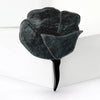 Resin Rose Flower Brooch with Pin Back in Multiple Colors - Image 21
