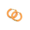 6pcs Colorful Enamel Stainless Steel Earring Hoop For Women Round Circle Huggie Earring Jewelry Supplies - Image 18
