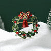 Classic Rhinestones Christmas Brooches for Women Unisex Enamels Pins Banquets Party Backpack Years Gifts Jewelry Accessories - Image 26