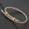 Adjustable Simple Stainless Steel Wire Charm Bracelet Unisex Sliding Knot Good Luck Red Rope Braslet Outdoor Cycling Accessories - Image 5