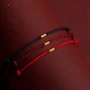 Hand Braided Red Rope Bracelet Copper Lucky Bead Hand Rope Couple Bracelet Simple Buckle Ethnic Female Accessory - Image 6