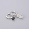 Enshir Gold Color Zircon Drop Hoop Earrings For Women Rock Punk Wedding Crystal Jewelry - Image 22