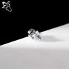 ZS 1 Piece Magnetic Clip-on Earrings Star Heart Shape CZ Crystal Ear Clip No Piercing Ear Stud No Pierced Earring Jewelry 4-8MM - Image 3