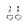 Stainless Steel Heart Drop Huggie Earrings For Women Girlfriend Earrings Jewelry Valentine's Day Gifts - Image 7
