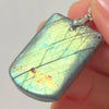 Pink Labradorite Pendant Irregular Shape Bead Stone Purple Necklace for Men Women - Image 12