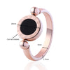 Roman Digit Rotated Black And White Double Sided Rings For Women Stainless Steel Ring Jewelry Accessories - Image 3