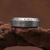 Viking Celtic Knot Stainless Steel Ring Nordic Retro Rune Pattern Amulet For Men Women Myth Themed Daily Wearing Jewelry - Image 5