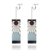 Women Acrylic Pink Kamade Zezeko Cosplay Ear Clip Japanese Anime Demon Kamado Tanjiro The Same Sun Long Earring Prop - Image 6