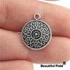 10pcs 20 17mm Antique Tibetan Silver Bronze Copper Plated Charms Pendants Bracelet Necklace Accessories Earring Flowers - Image 6