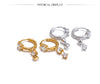 Stainless Steel Shiny Cubic Zirconia Drop Earrings Gold Platinum Pvd Plated Delicate Chic Jewelry Recommend - Image 15