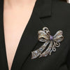 Baroque Rhinestone Bow Design Brooch，Unisex, Couple's Accessories, Party Favors，Suit Coat Skirt Decoration，Enhance Charm - Image 3