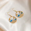 Cute Animal Drop Dangle Earrings For Women Girls Cat Rabbit Koi Dragon Colorful Enamel Golor Color Earrings - Image 41