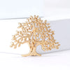 Enamel Fortune Tree Brooches for Women Unisex Pearl Plant Pins Casual Party Accessories Gifts Friends Decoration - Image 7