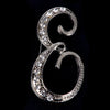 Crystal Rhinestone 26 Letters Women Collar Brooch Pin Corsage Bouquet Jewelry - Image 14