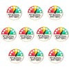 10 Pcs Mixed Loading My Social Battery Pin Facial Expression Badge For Women Mood Conversion Brooch Back-to-School Season - Image 6