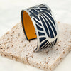 1 set of C-shaped stainless steel gold-plated silver open metal hollow decoration women's bracelet - Image 7