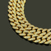 Miami Cuban Link Iced Out Chain Necklace For Men Heavy Duty Curb Bling Hip Hop Chains Jewelry 13MM Wide - Image 5