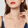 Rhinestone Swan Bird Pendant Necklace For Women Elegant Zircon Swan Choker Chain Office Party Jewelry Lady Friend Gifts - Image 2