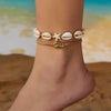 Bohemia Shell Anklet For Women Colorful Rice Beads Handmade Braided Rope Bracelet On Leg Beach Barefoot Sandal Leg Chain Jewelry - Image 15