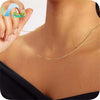 Stainless Steel Layered Chain Necklace with Rope or Box Chain Styles and 40 cm to 60 cm Length Options - Image 11