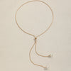Simple Faux Pearl Pendant Adjustable Long Sweater Chain Necklace Female Necklace Jewelry Ornament Gift - Image 6