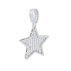 Iced Out Hip Hop Star Pendant Necklace for Men Women Bling Cubic Zirconia Cz Paved Jewelry - Image 7