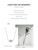 MODIAN 925 Sterling Silver Natural Blue Turquoise Pendant Necklace Sparkling Pave Setting CZ for Women Valentine's Day Gift