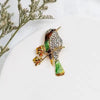 Magpie Brooch Cute Bird Flower Enamel Rhinestone Corsage Pin Clothing Accessories Jewelry - Image 20