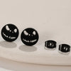 Cute Halloween Cartoon Ghost Earrings Stud For Women Stainless Steel Ear Piercing Black Earrings Minimalist - Image 21