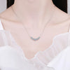 Necklace for Woman Wedding Jewely with Certificates Sliver Plated White Gold Necklace - Image 13