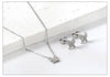 Necklaces Jewelry Sets For Women Girls Stainless Steel Pendant Necklaces And Earrings 2 Pieces Sets Wedding Party Jewelry Gifts - Image 74