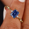Lady Yellow Zirconia Ring Female Engagement Ceremony Jewelry Stylish Bridal Wedding Band Accessories Gift - Image 4