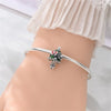 Silver Christmas Charms Santa Reindeer Sleigh Bell Gingerbread Tree Stocking Candy Cane Pendant Fit Bracelet Jewelry Gift - Image 5