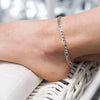 Stainless Steel Foot Jewelry Leg Chain Ankle Silver Color Franco Figaro Chain Anklets For Men Women Hip Hop Rapper - Image 5