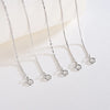 Silver Total Length 45cm Chain Choker Necklace for Women Minimalist Jewelry Accessories - Image 4