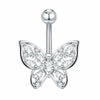1pc Belly Button Piercing for Women Zircon Moon Butterfly Belly Button Ring Cartilage Navel Earring Jewelry Piercing ombligo - Image 20