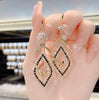2PC Women's Geometric Spiral Earrings Jewelry Accessories Suitable for Date, Party, Festival Gifts - Image 1