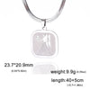 12 Zodiac Sign Necklace for Women Stainless Steel 12 Constellation Pendant Snake Neck Chain Choker Birthday Jewelry Gifts - Image 19