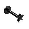 16G Piercing Titanium Steel Internal Thread Labret Flat Star Heart Tragus Helix Cartilage Earring Men Nose Stud body jewelry - Image 12