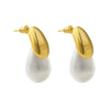 Transparent Water Drop Resin Earrings for Women Gold Plated Elegant Modern Design Earrings Party Jewelry Gifts - Image 6
