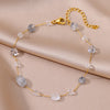 Anklets for Women Stainless Steel Stone Beaded Chain Anklet Summer Beach Accessories Boho Leg Bracelets Jewelry Tobilleras - Image 13