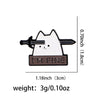 Cute Cat Enamel Pins " "Brooches Metal Lapel Pin Badge Backpack Accessories Jewelry Friend Gifts - Image 2