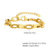 Stainless Steel Handmade Chain Bracelets Gold Color Thick Oval Twist Bracelet For Women Jewelry Mother's Day Gift - Image 7