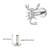 Titanium 16G Scorpion Labret Stud Flatback Zodiac Earring Tragus Cartilage Helix Piercing Body Jewelry - Image 7