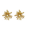 Metal Spike Bar Post Earrings For Women Jewelry Elegant Hammered Daily Wear Accessories Gifts - Image 6
