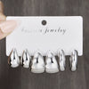 18 Pcs/Set Large C-Shape Teardrop Hoop Earrings for Women Gold Color Exaggerated Twist Earring Daily Wear Jewelry Gifts - Image 8