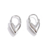 Golden Pvd Plated Stainless Steel Heart Love Cast Hoop Earrings Anti Allergic Metal Texture Daily Jewelry Gift - Image 8