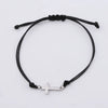 10pcs Handmade Stainless Steel Cross Charm Bracelet Men Braid Adjustable Lucky String Bracelets for Women Jewelry Gift - Image 20